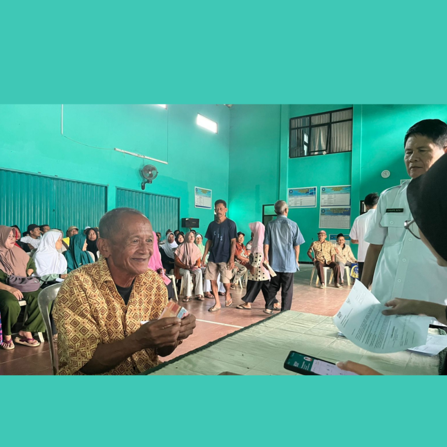 Penyaluran BLTS Kesra Tahap 4 Desa Kebanaran Tahun 2025 kepada 123 Penerima Manfaat